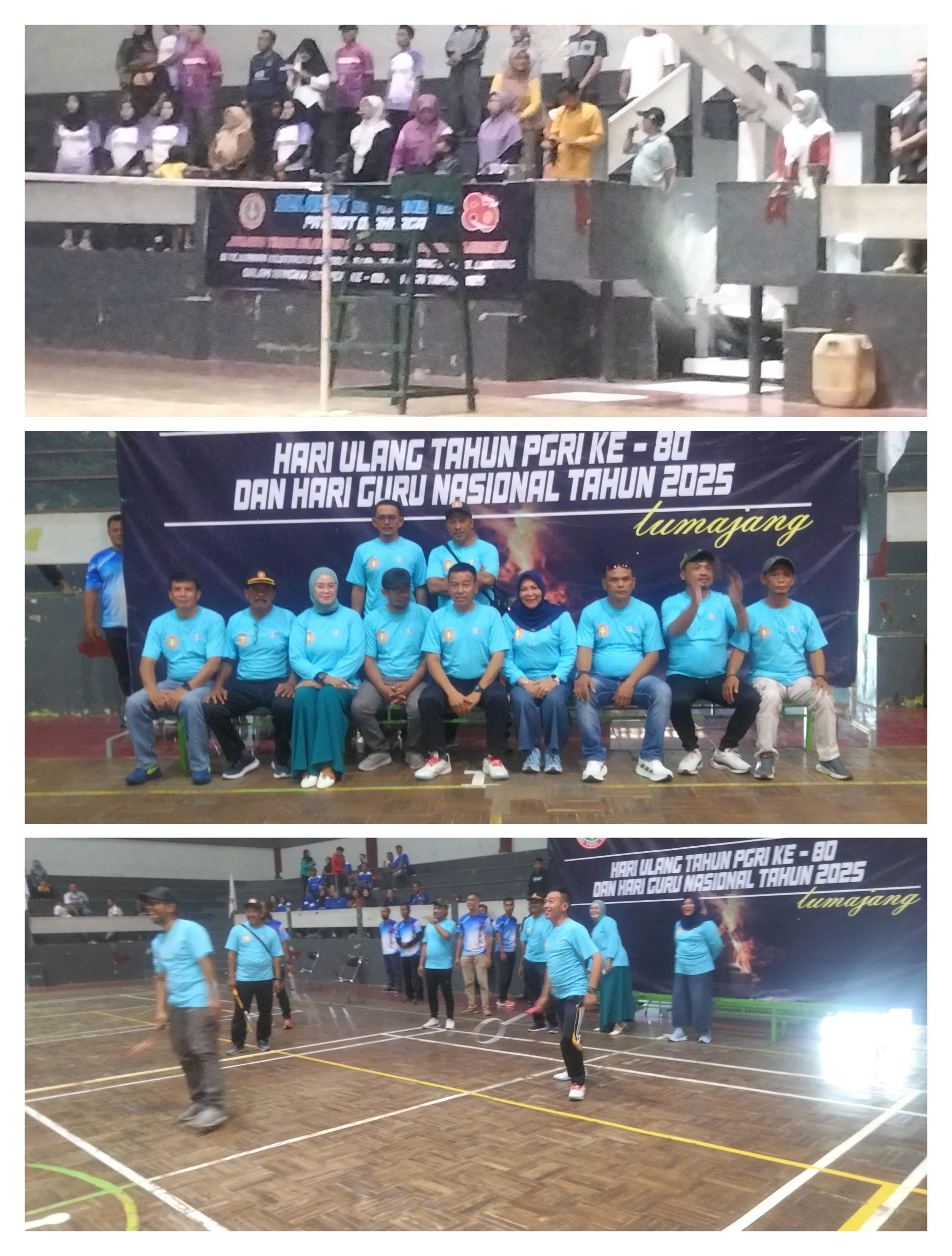 PGRI Lumajang Gelar Champion , Semarakkan HUT ke -80 PGRI 