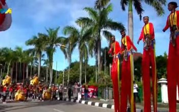 Alunan Musik Dangdutan Kesenian Daerah Warnai Pembukaan MTQH ke-57 Kabupaten Bekasi Disesalkan Warga