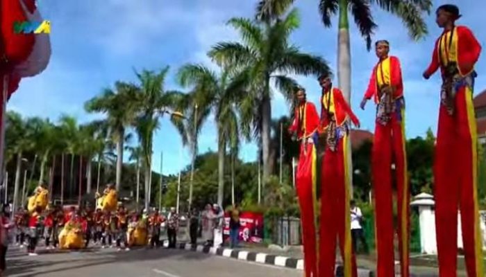 Alunan Musik Dangdutan Kesenian Daerah Warnai Pembukaan MTQH ke-57 Kabupaten Bekasi Disesalkan Warga