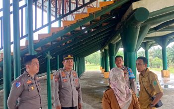 Polsek Talang Ubi Dampingi Pengecekan Kesiapan Festival Candi Bumi Ayu 2025