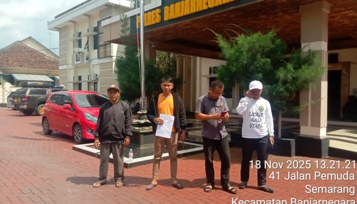 HAMMAS Adukan Penyelewengan Anggaran Dana Bansos ke Polres Banjarnegara & Kejaksaan Negeri