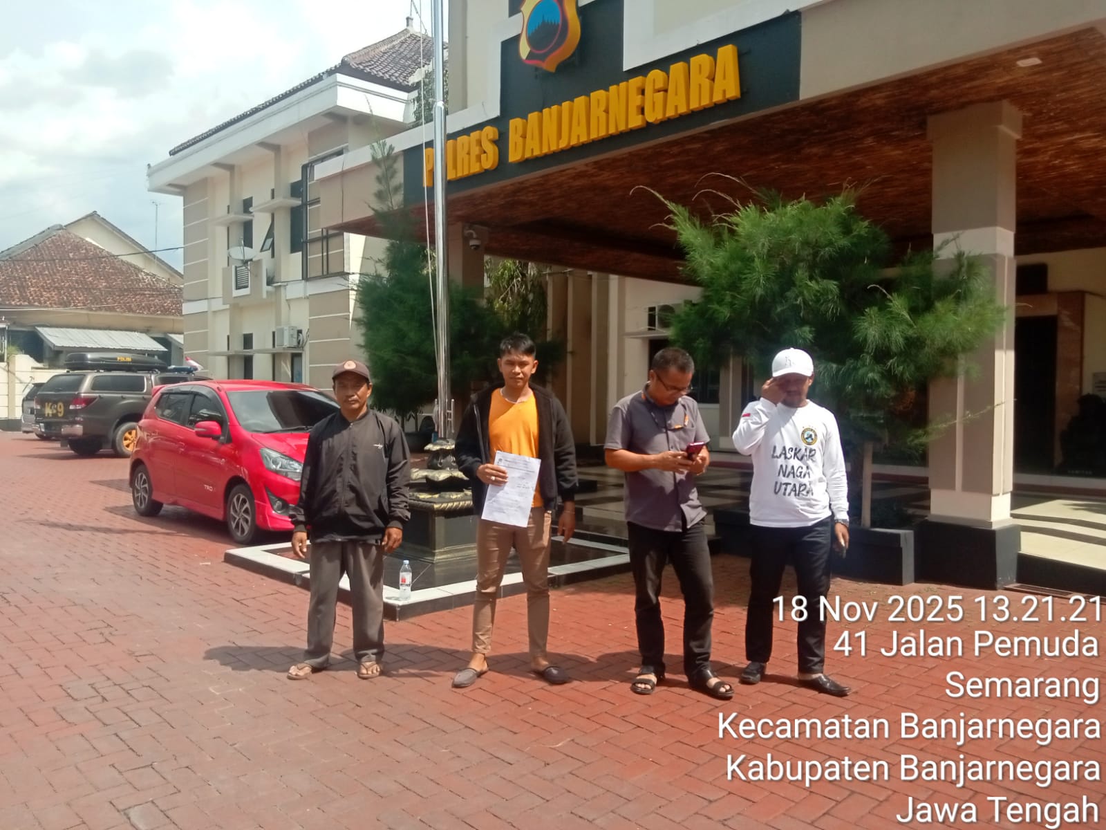 HAMMAS Adukan Penyelewengan Anggaran Dana Bansos ke Polres Banjarnegara & Kejaksaan Negeri