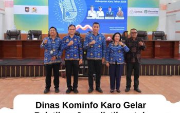 Dinas Kominfo Karo Gelar Pelatihan Jurnalistik untuk Perkuat Kemitraan dengan Media