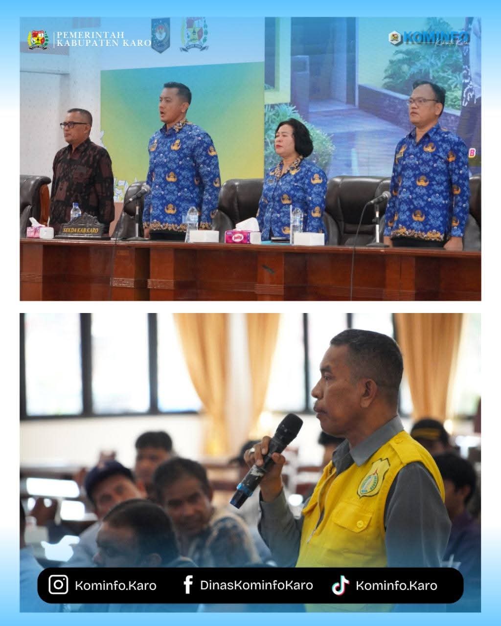 Dinas Kominfo Karo Gelar Pelatihan Jurnalistik untuk Perkuat Kemitraan dengan Media Dinas Kominfo Karo Gelar Pelatihan Jurnalistik untuk Perkuat Kemitraan dengan Media