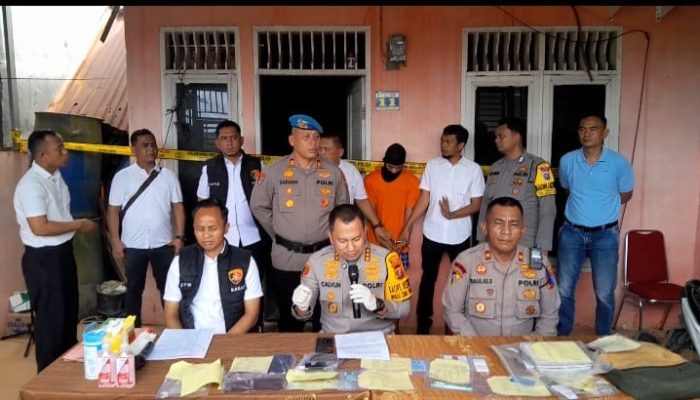 Dalam Waktu 2X24 Jam, Pelaku Pembunuh Mahasiswa UMA Berhasil di Tangkap