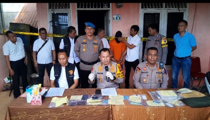 Dalam Waktu 2X24 Jam, Pelaku Pembunuh Mahasiswa UMA Berhasil di Tangkap
