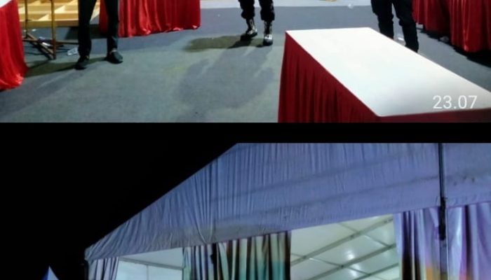 Polsek Talang Ubi Gelar KRYD untuk Perkuat Keamanan dan Dukungan Festival Candi Bumi Ayu 2025