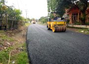 Proyek Hotmix di Desa Bulak Lor Jatibarang Disambut Baik Warga