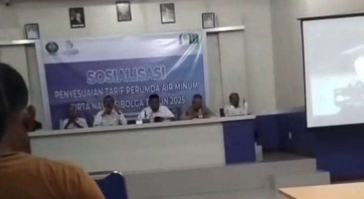 Sosialisasi Penyesuaian Tarif Air Minum 2025, DPRD Tekankan Transparansi Perumda Tirta Nauli Sibolga