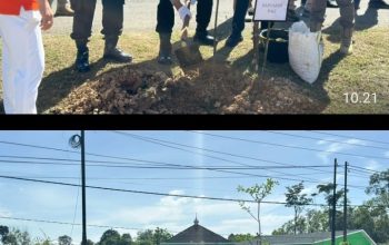 Penanaman Pohon Dan Penyerahan Bentor di Talang Ubi Wujud Penguatan Pengelolaan Lingkungan serta Sinergi Pemerintah Daerah