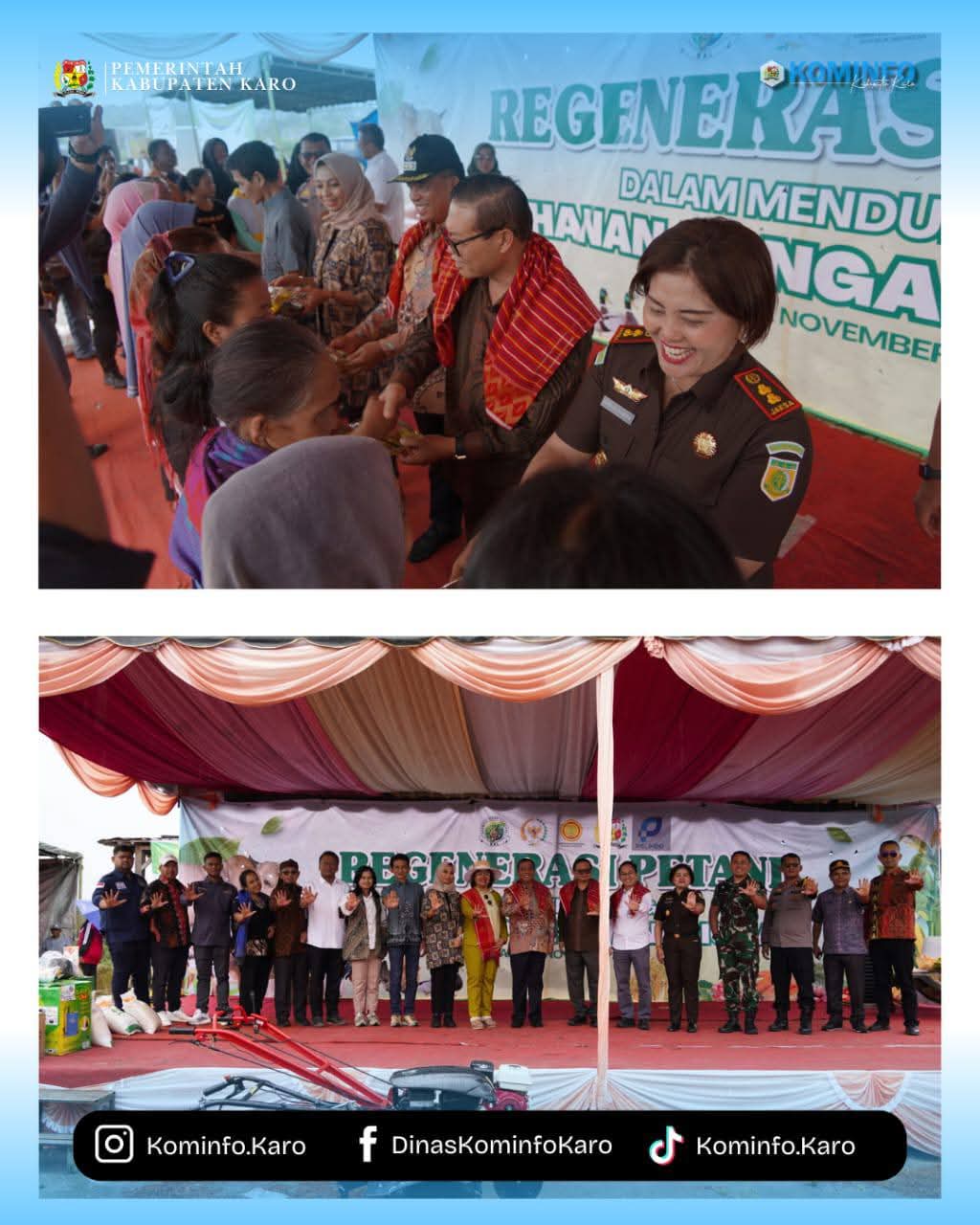 Sinergi Pusat–Daerah, Petani Kreatif dan Lestari Karo Terima Penghargaan Sinergi Pusat–Daerah, Petani Kreatif dan Lestari Karo Terima Penghargaan