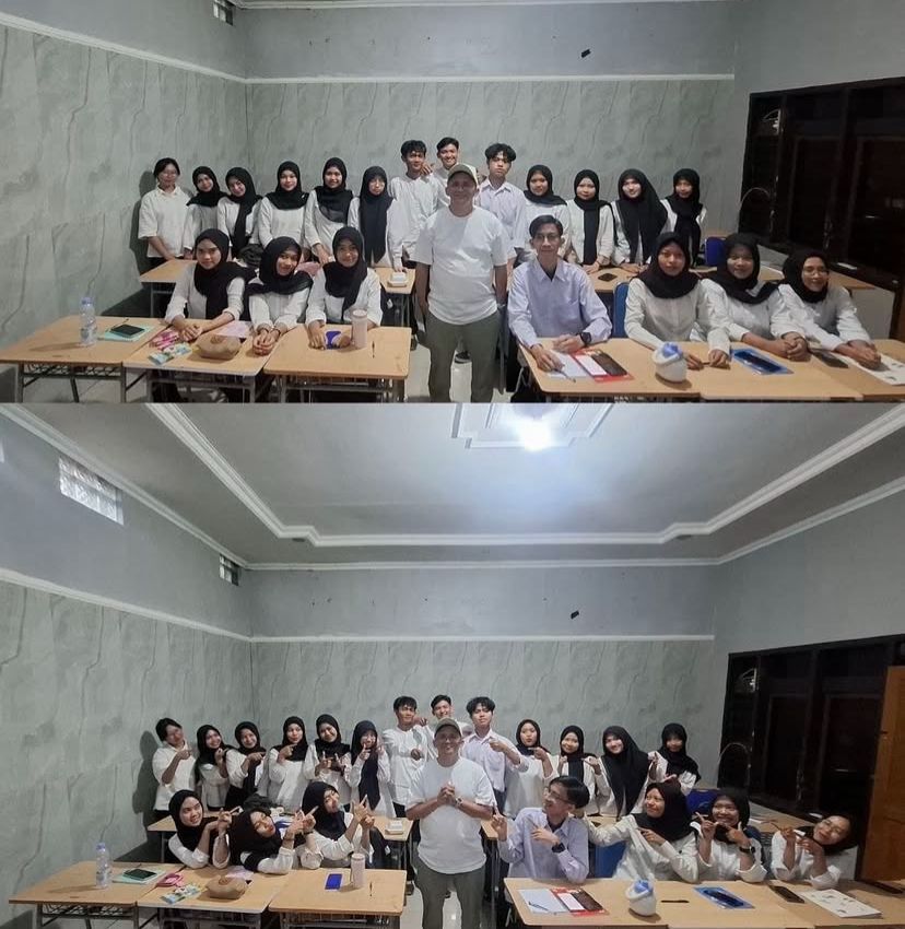 Hendra Ciho Menjadi Narasumber Motivasi Berwirausaha di LKP–LPKMA Sumedang untuk Peserta Program PKW 2025