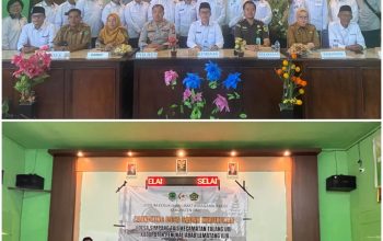 Kasat Binmas Polres PALI Hadiri Launching Desa Sadar Kerukunan di Simpang Tais