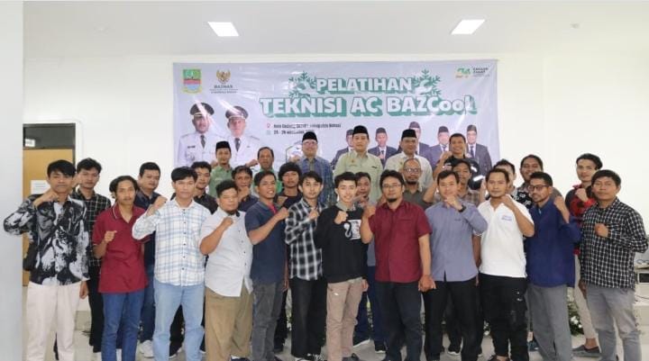 BAZNAS Kabupaten Bekasi Gelar Pelatihan Teknisi AC BAZCool 2025 Dorong Kemandirian Ekonomi dan Keterampilan
