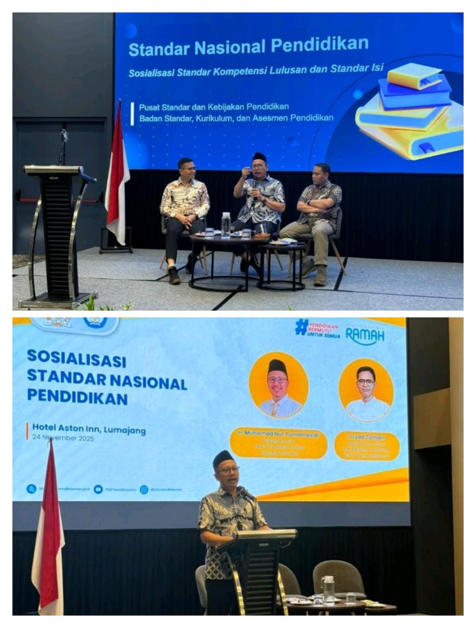 Sosialisasi Standar Pendidikan Nasional  di Lumajang 