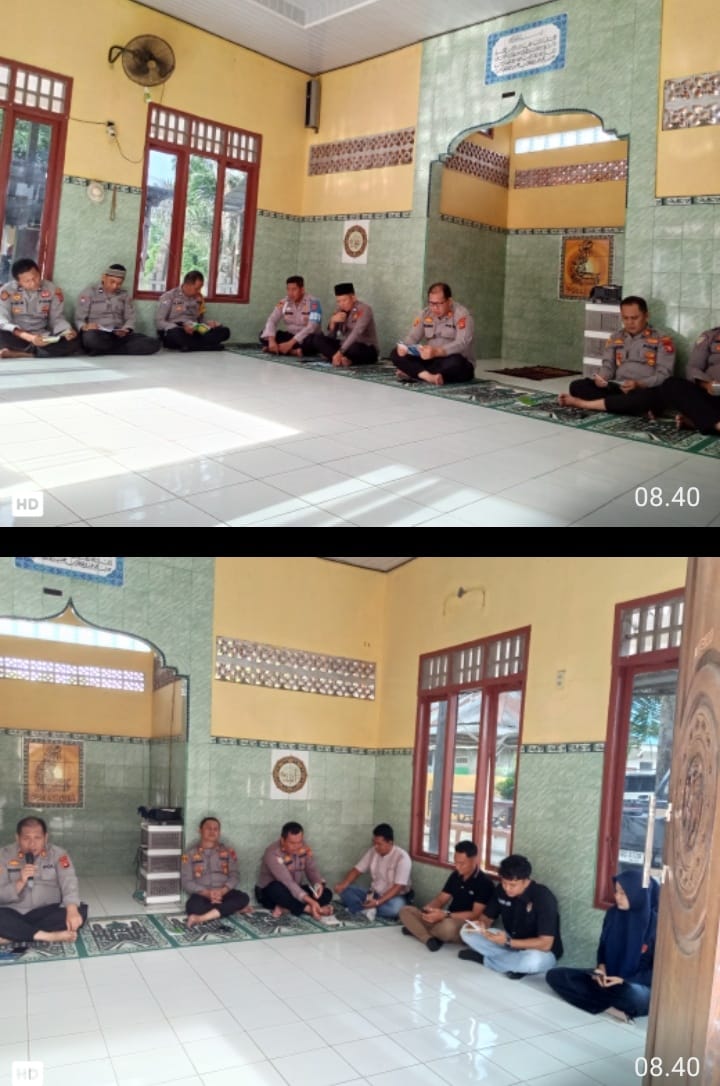 Polsek Talang Ubi Gelar Binrohtal Rutin, Perkuat Mental dan Kekompakan Personel