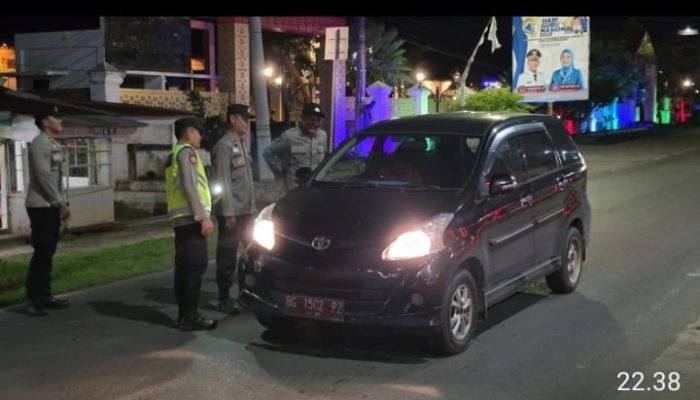KRYD POLSEK TALANG UBI DIGELAR UNTUK PERKOKOH SITUASI KAMTIBMAS, KAPOLRES PALI TEKANKAN PENEGAKAN HUKUM HUMANIS