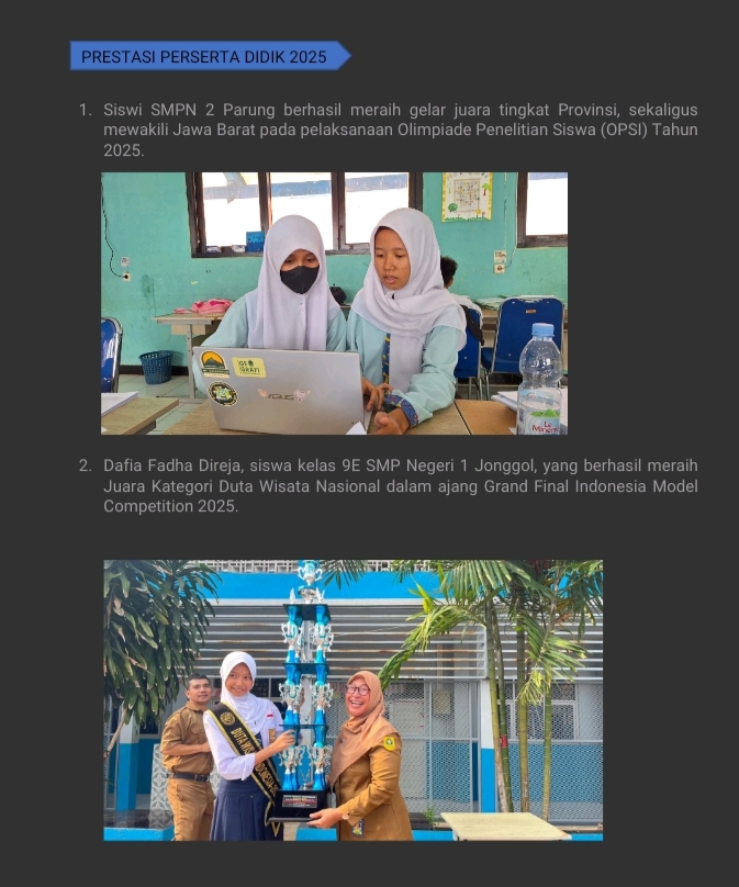 Pelayanan Publik Gemilang dan Istimewa Dinas Pendidikan Kabupaten Bogor Tahun 2025