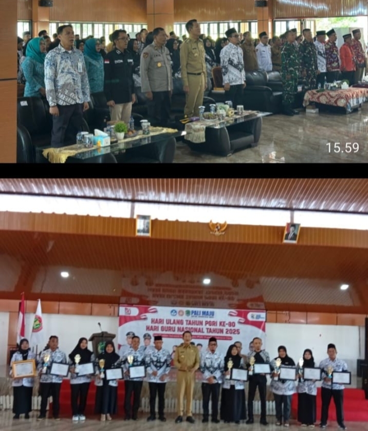 HUT PGRI ke-80 & Hari Guru Nasional 2025, Polres PALI Tegaskan Komitmen Dukungan Terhadap Dunia Pendidikan