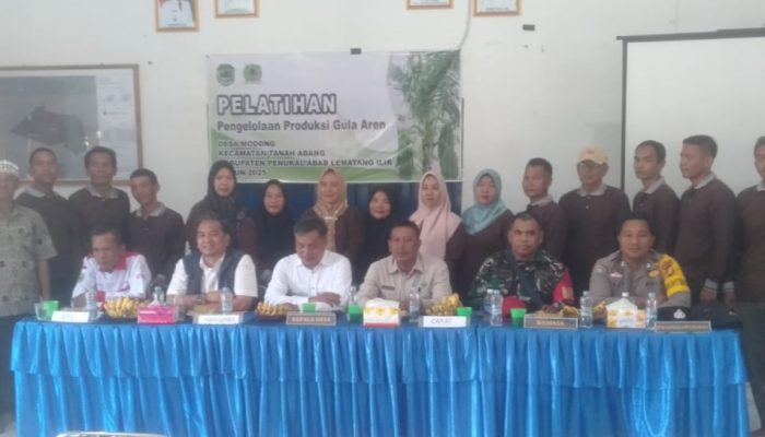 Pemerintah Desa Modong Menggelar Pelatihan Pengelolaan Produksi Gula Aren,Dalam Rangka Meningkatkan Pertumbuhan Ekonomi