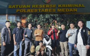 Team Gabungan Reskrim Polrestabes Medan & Polsek Patumbak Tangkap Pelaku Pembunuh Mahasiswa FA.UMA