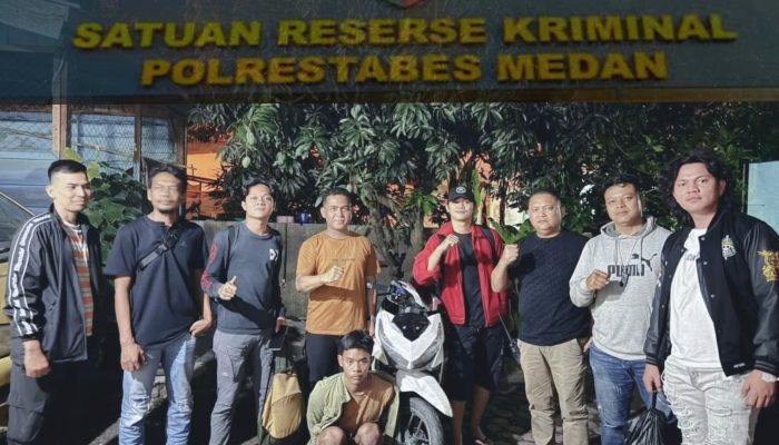Team Gabungan Reskrim Polrestabes Medan & Polsek Patumbak Tangkap Pelaku Pembunuh Mahasiswa FA.UMA