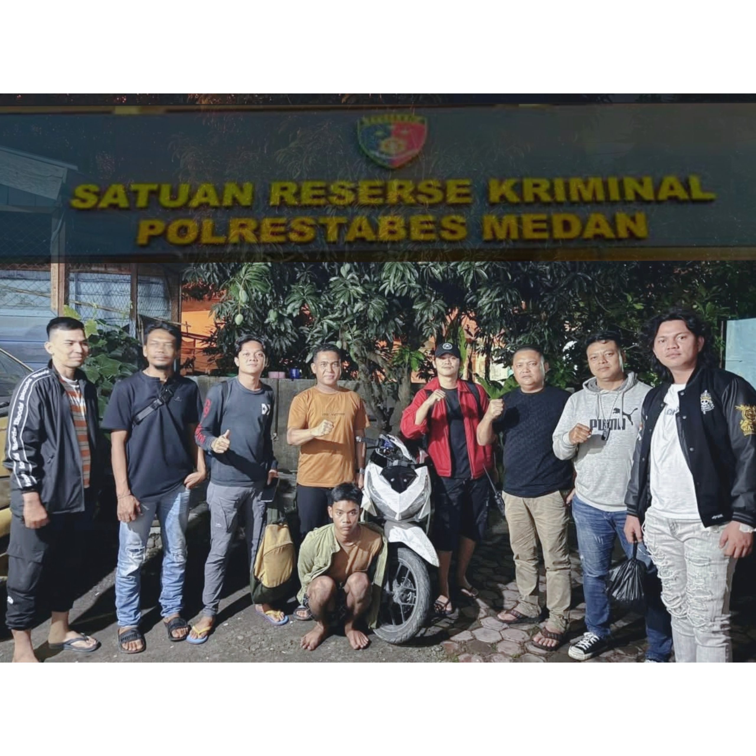 Team Gabungan Reskrim Polrestabes Medan & Polsek Patumbak Tangkap Pelaku Pembunuh Mahasiswa FA.UMA