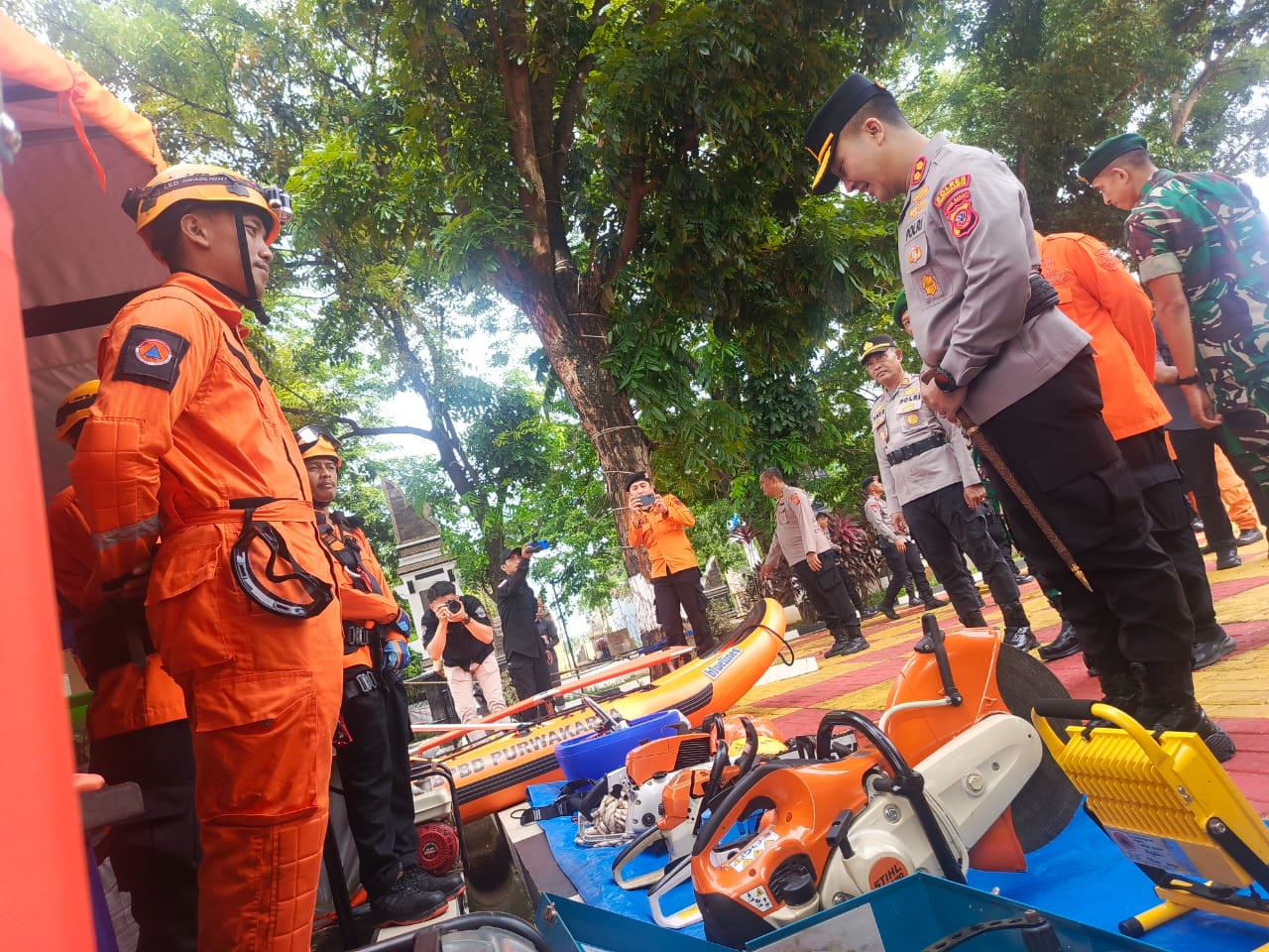 Antisipasi Bencana Alam Memasuki Musim Hujan, Purwakarta Siagakan Ratusan Personel Gabungan