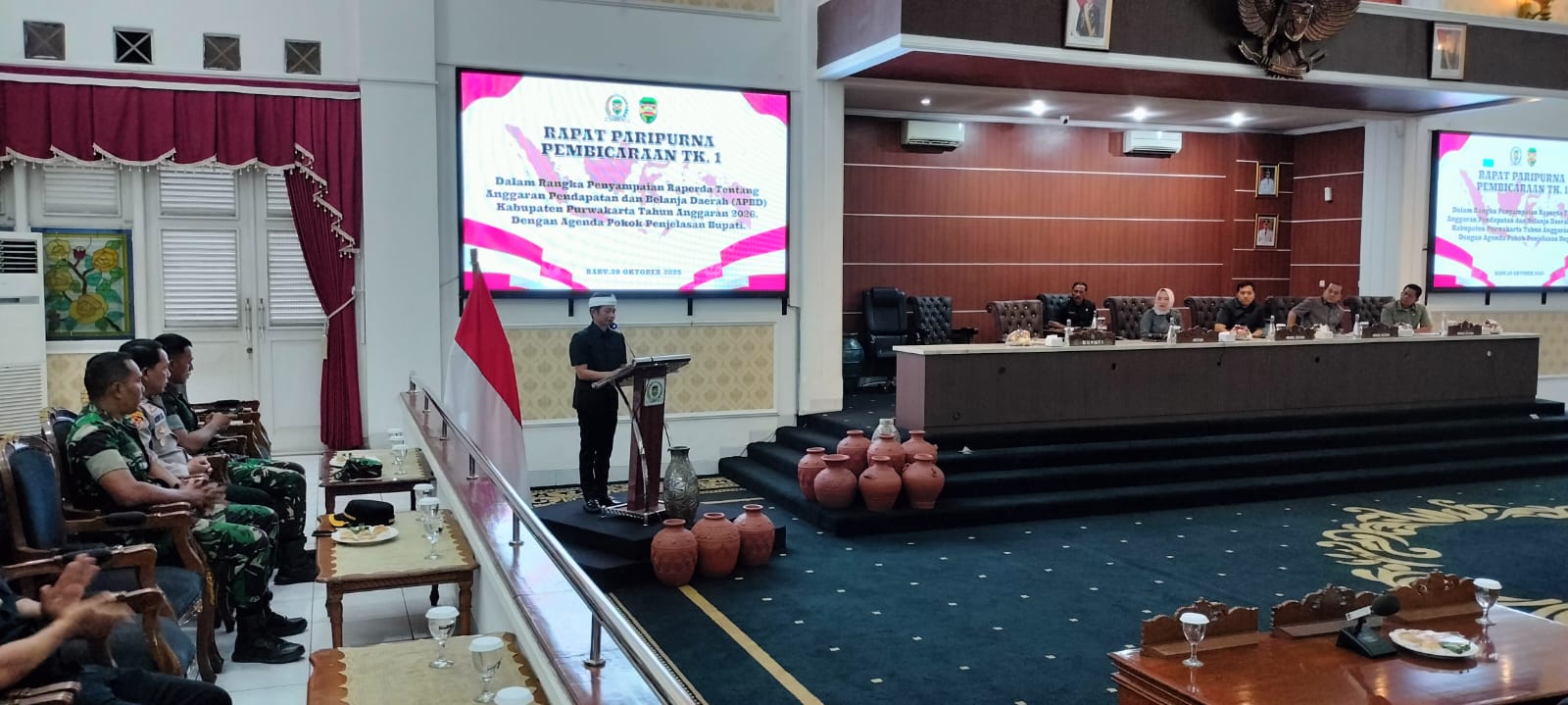 Bupati Purwakarta Resmi Sampaikan Nota Keuangan RAPBD Purwakarta 2026 di Paripurna DPRD