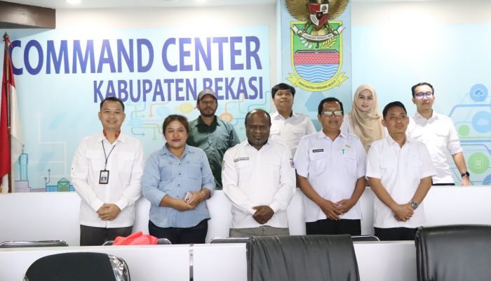Diskominfo Jayawijaya Studi Tiru Inovasi dan Tata Kelola Diskominfosantik Kabupaten Bekasi