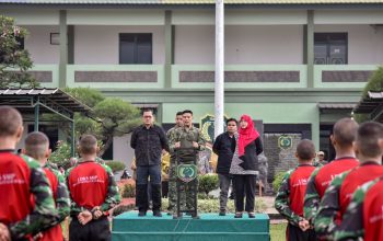 Tutup LDKS di Yonif 202 Tajimalela, PJ Sekda Kabupaten Bekasi Harapkan Jadi Pembinaan Karakter Berkelanjutan untuk Cetak Generasi Emas