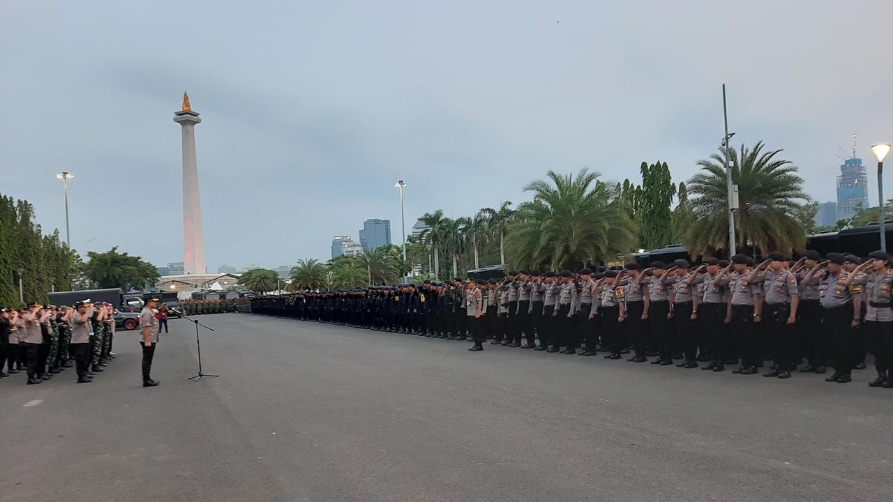 2.511 Personel Gabungan Kawal Aksi Reuni Akbar 212 di Monas