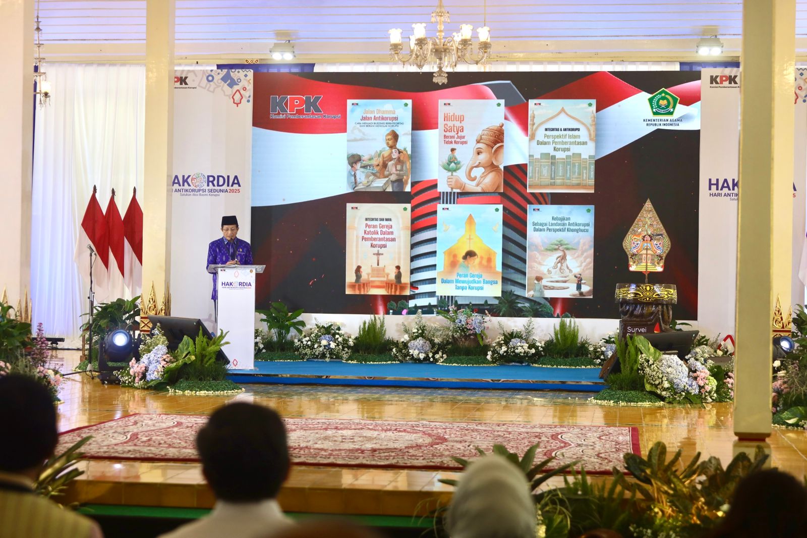 Hari Antikorupsi Sedunia 2025, Kemenag Raih Dua Penghargaan dari KPK 