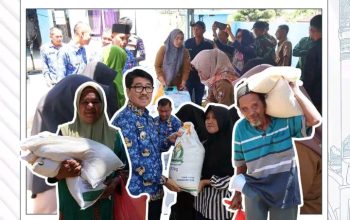 Penyaluran Bantuan Pangan Perkuat Ketahanan Warga Lampung Utara