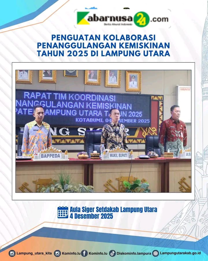 Penguatan Kolaborasi Penangulangan Kemiskinan Tahun 2023 Di Lampung Utara