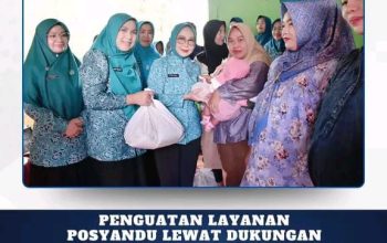 Penguatan Layanan  Posyandu  Lewat Dukungan  PKK Dan  Kemitraan  Dunia  Usaha