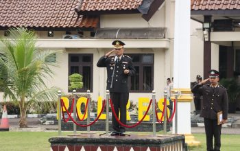 *Kapolres Lampung Utara  Pimpin Upacara Hari Bela Negara  Ke-77 Tahun  2025*