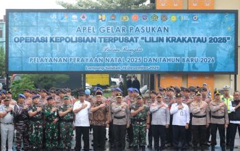 *4.021 Personel  Dikerahkan untuk  Mengamankan  Nataru  2025/2026 Di Lampung*