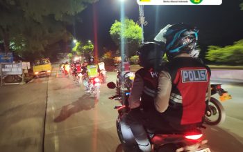 Jaga Kamtibmas Natal 2025 Dan Jelang Tahun Baru 2026, Polres Lampung Utara  Dan  Kodim  0412 Gelar Patroli Gabungan Dan