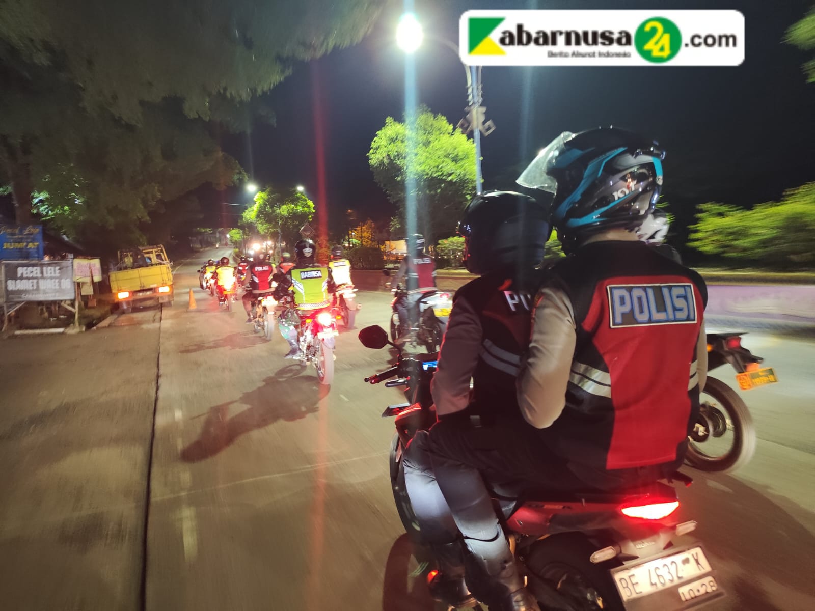 Jaga Kamtibmas Natal 2025 Dan Jelang Tahun Baru 2026, Polres Lampung Utara Dan Kodim 0412 Gelar Patroli Gabungan Dan