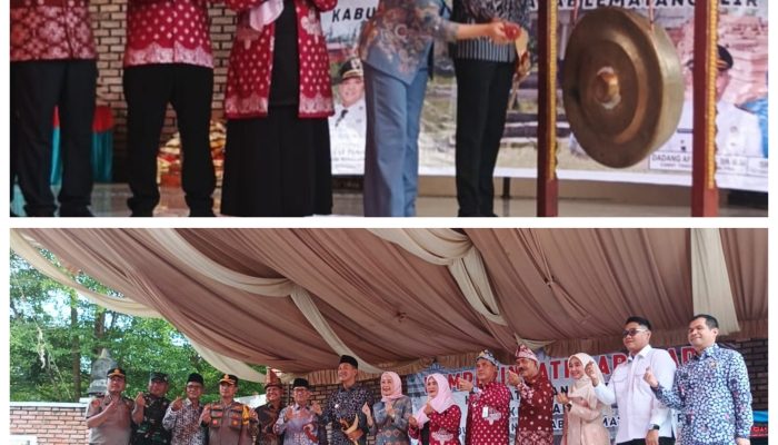 Bupati PALI Resmi Menerima Gelar Kehormatan Adat Mak Raje Negeri Kebon undang 