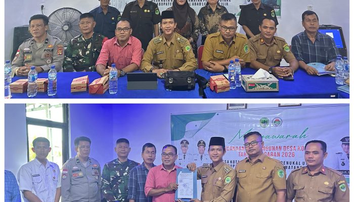 Pemdes Kota Baru Gelar Musrenbangdes dan Penetapan RKPDes Tahun 2026