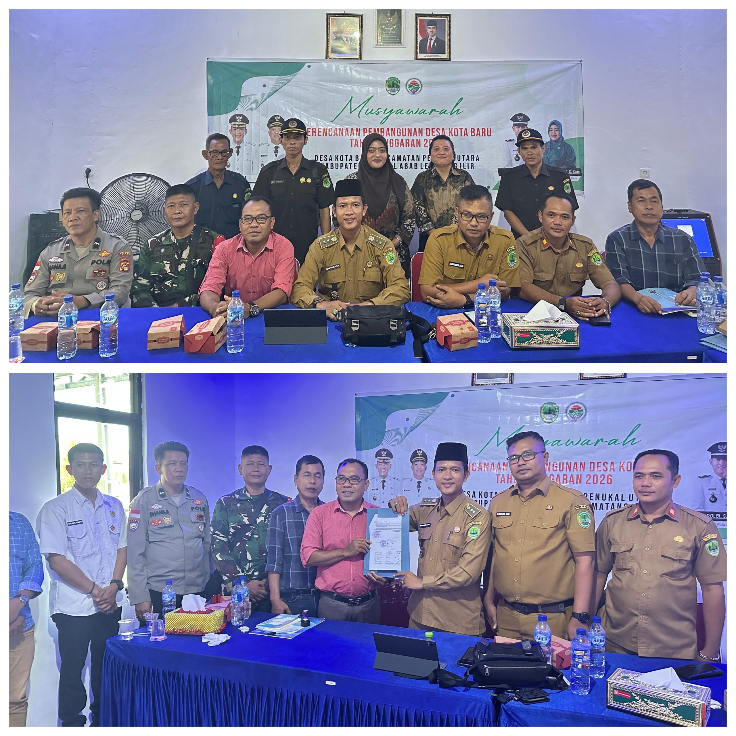 Pemdes Kota Baru Gelar Musrenbangdes dan Penetapan RKPDes Tahun 2026