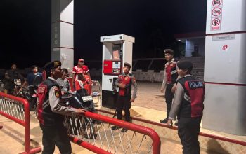 Patroli Perintis Presisi Samapta Polres PALI Sisir Titik Keramaian untuk Jaga Kamtibmas
