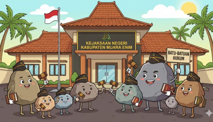 Proyek Pendampingan Kejari Muara Enim Digerayangin Material Batuan Ilegal
