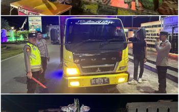 Polsek Talang Ubi Gelar KRYD, Tekan Potensi Gangguan Kamtibmas dan Pelanggaran Lalu Lintas