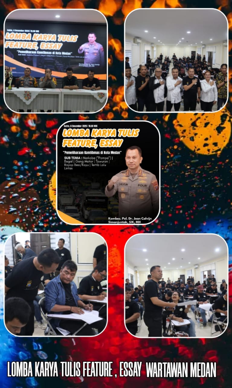 Kapolrestabes Medan Cup 2025: Media Diajak Berperan Aktif Jaga Stabilitas Kamtibmas Lewat Karya Tulis