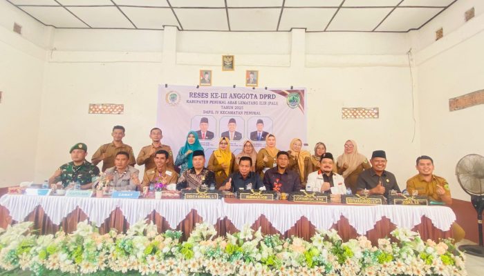 Reses DPRD PALI Dapil IV di Kecamatan Penukal Berjalan Lancar, Kapolres PALI Tekankan Pentingnya Penyerapan Aspirasi Masyarakat