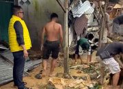 Wakil Ketua DPRD Sibolga Jamil Zep Tumori Ajak Warga Perambunan Gotong Royong Bersihkan Sisa Banjir