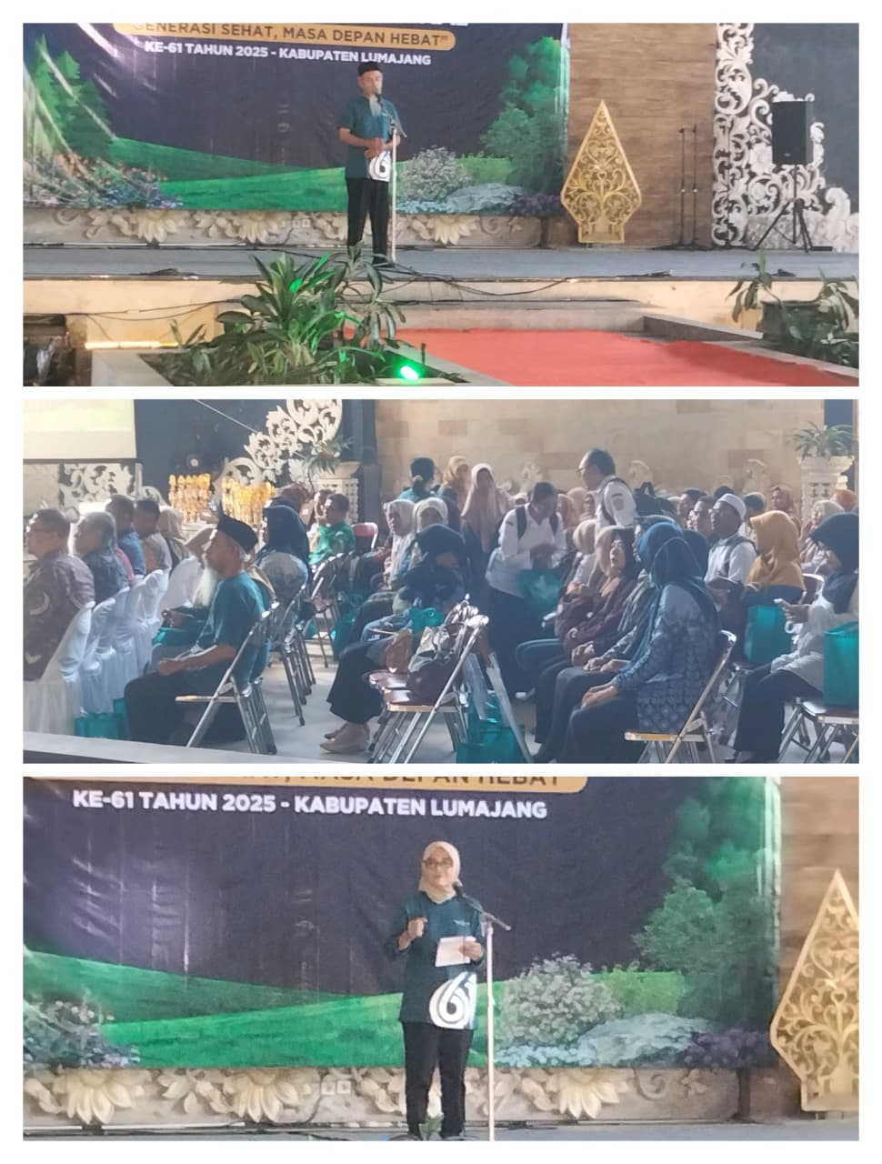 Puncak HKN ke - 61 Lumajang,Dorong Generasi Sehat Menuju Indonesia Emas 2045
